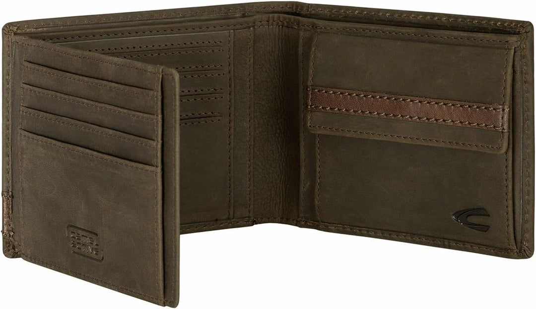 Camel Active Taipeh Herren Geldbörse Querformat Brown 000789, Brown 000789