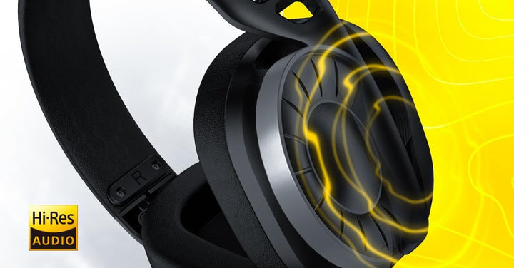 HATOR Hyperpunk 3 Wireless Gaming-Headset – Kabellos, Hi-Res Audio, Hybrid ANC, 40mm Treiber, Blueto