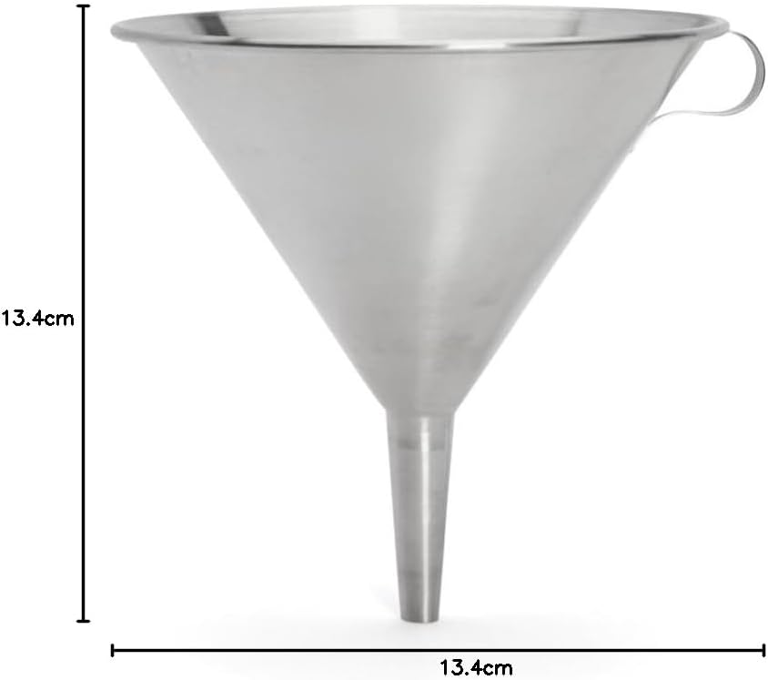 DeBuyer 3356.12N Trichter, Edelstahl, Silber, 14,2 x 13,4 x 13,4 cm | Langlebig und robust, aus Edel