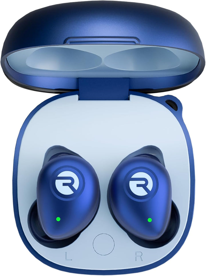 Raycon Fitness True Wireless Bluetooth-Ohrhörer mit eingebautem Mikrofon 54 Stunden Akku IPX 7 wasse