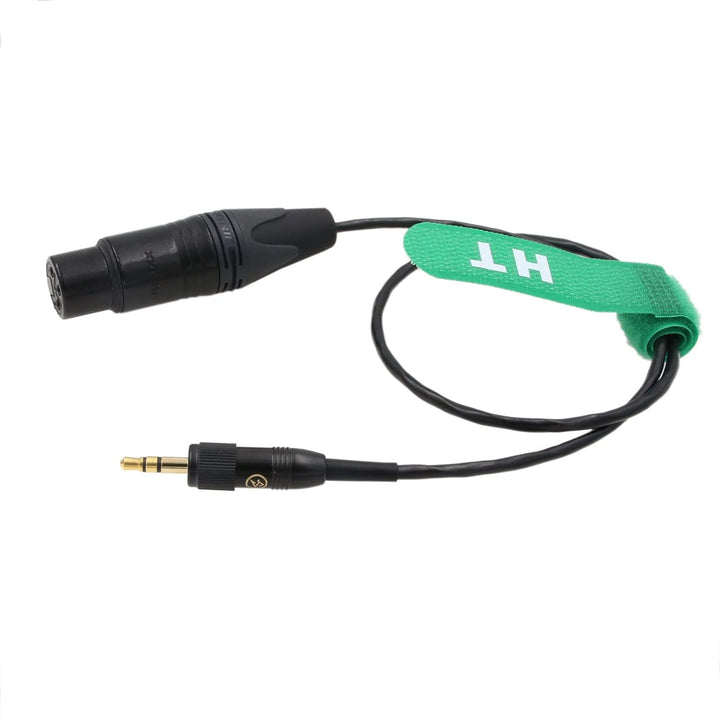 UWP Transmitter Verriegelung 3,5 mm Mikrofon Audio Kabel XLR 3-polig Buchse für Sony Wireless Bodypa