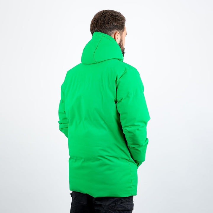Borussia Mönchengladbach Winterjacke Stadionjacke GREEN | Offizieller Fanartikel, M Grün