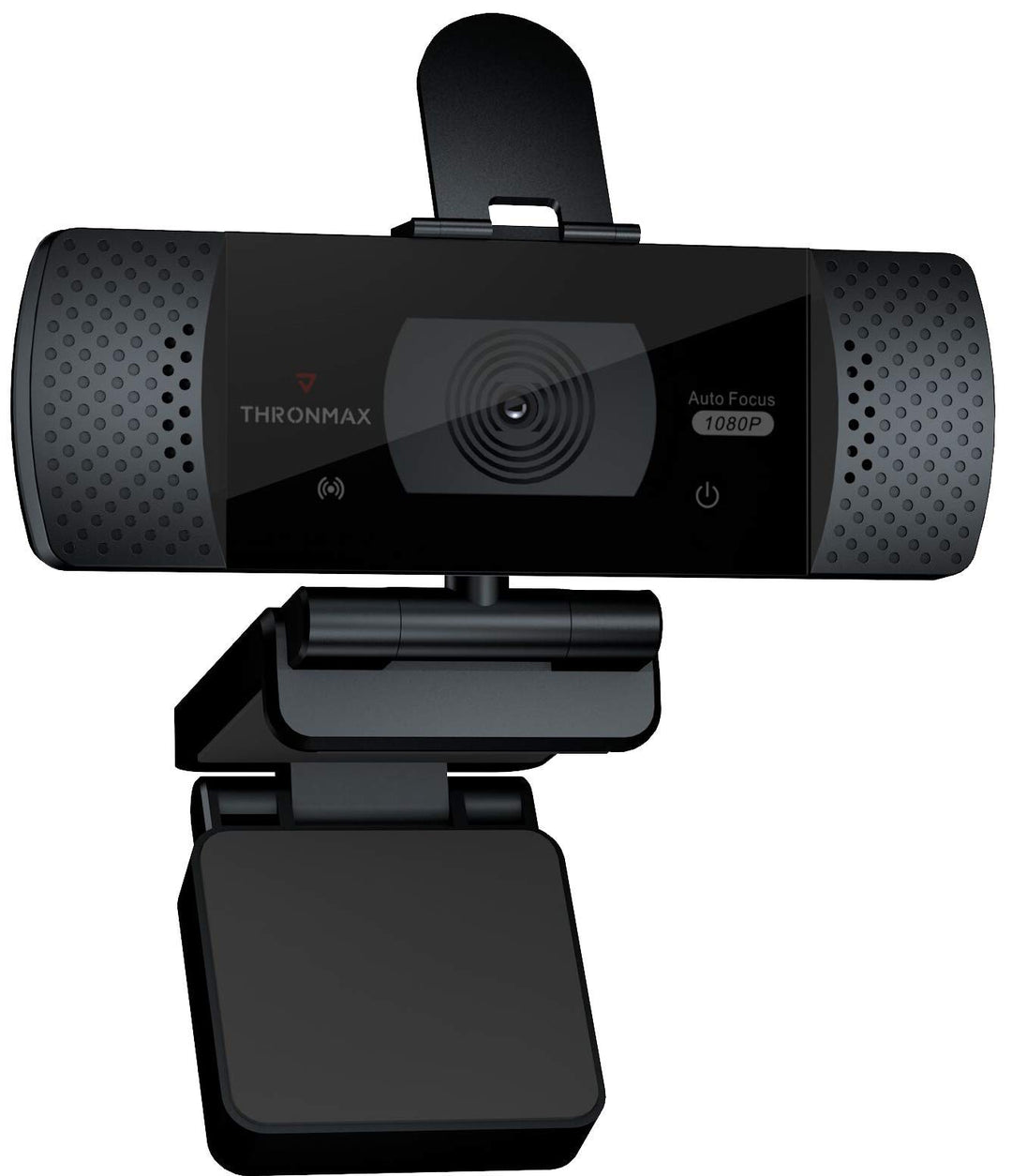 THRONMAX Stream GO X1 PRO 1080P Full HD Webcam with Auto Focus, Built-In Noise-Reducing Dual Microph