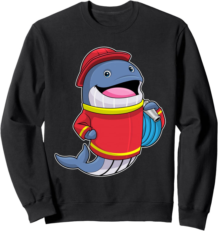 Wal Feuerwehrmann Helm Feuerwehr Sweatshirt
