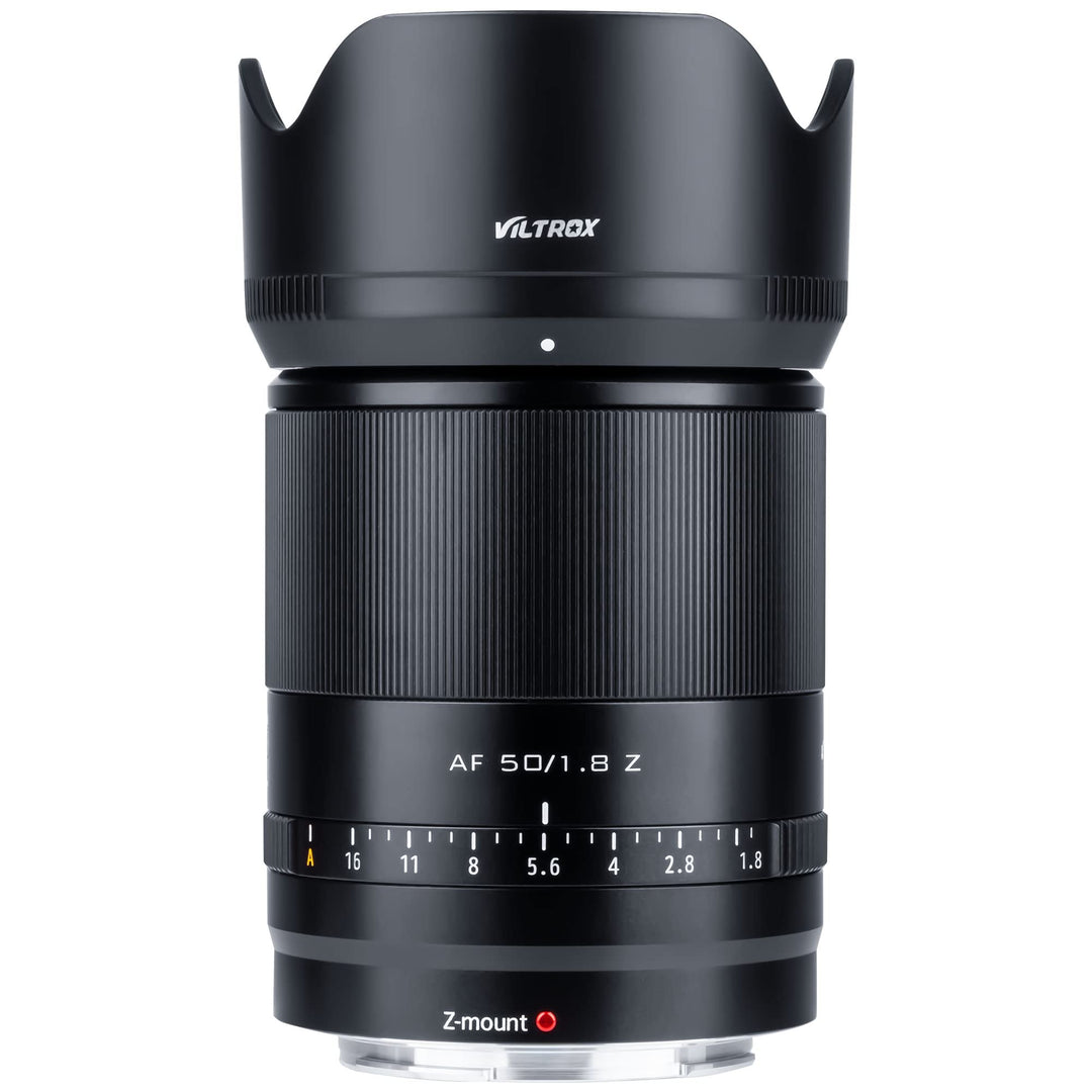 VILTROX 50 mm F1.8 Z-Mount Hauptobjektiv für Nikon Z5 Z50 Z6 Z6II Z7 Z7II ZFC (Vollformat, Autofokus