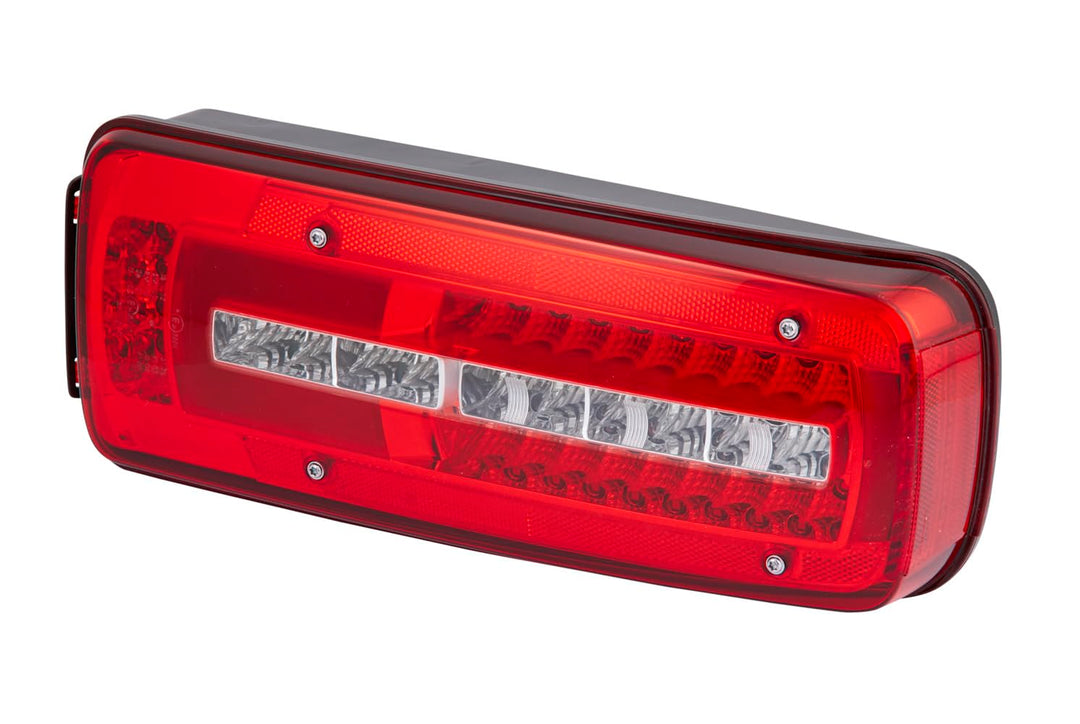 HELLA - Heckleuchte - Truck Full LED - LED - 24V - 2VP 012 381-321 Standard Ausführung rechts DIN St