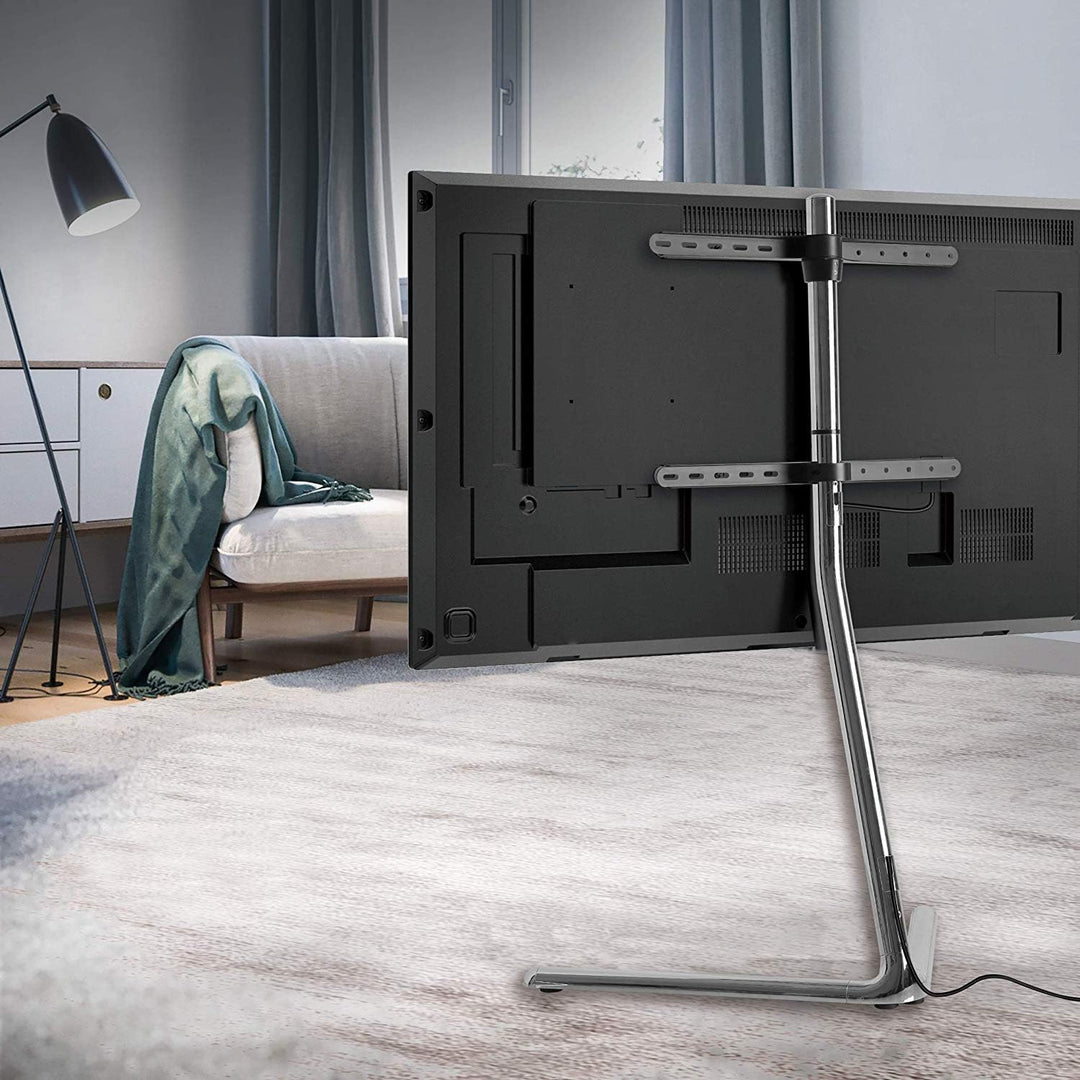 LogiLink BP0079 TV-Halterung Ständer (49-70 Zoll) V-Base, schwarz 49-70" (TV Ständer) BP0079 TV-Stän