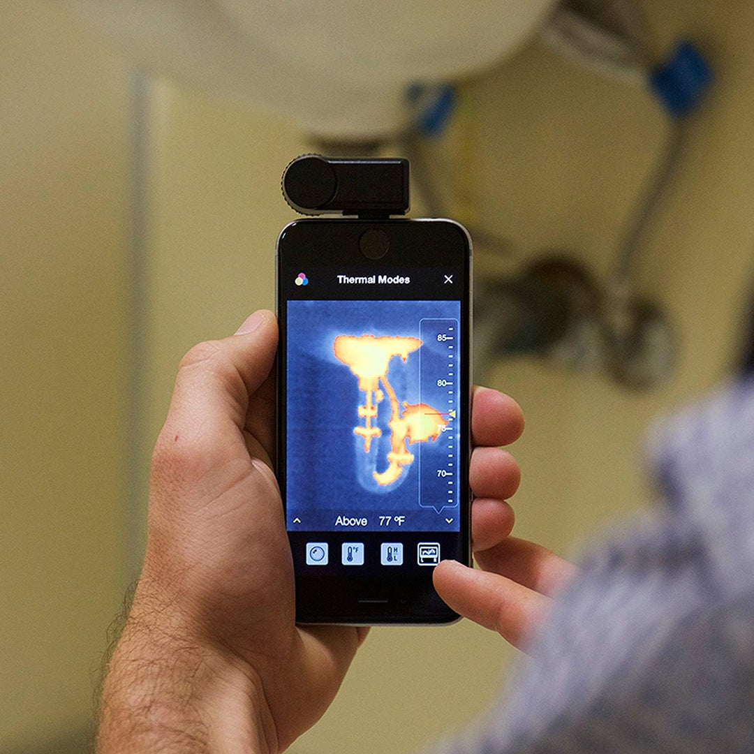 Seek Thermal Compact Preiswerte Wärmebildkamera mit Lightning Anschluss und Wasserdichtem Schutzgehä