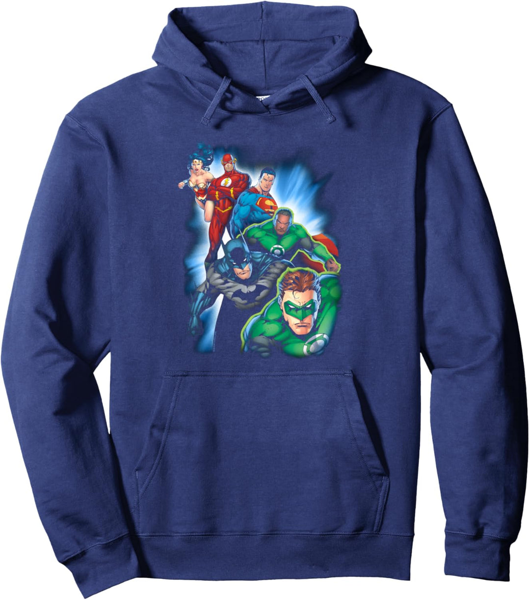 Justice League Heroes Unite Pullover Hoodie
