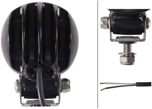 HELLA - LED-Arbeitsscheinwerfer - Modul 70 Gen. IV - 12/24V - 1G0 996 476-011 mit 2000mm Anschlussle