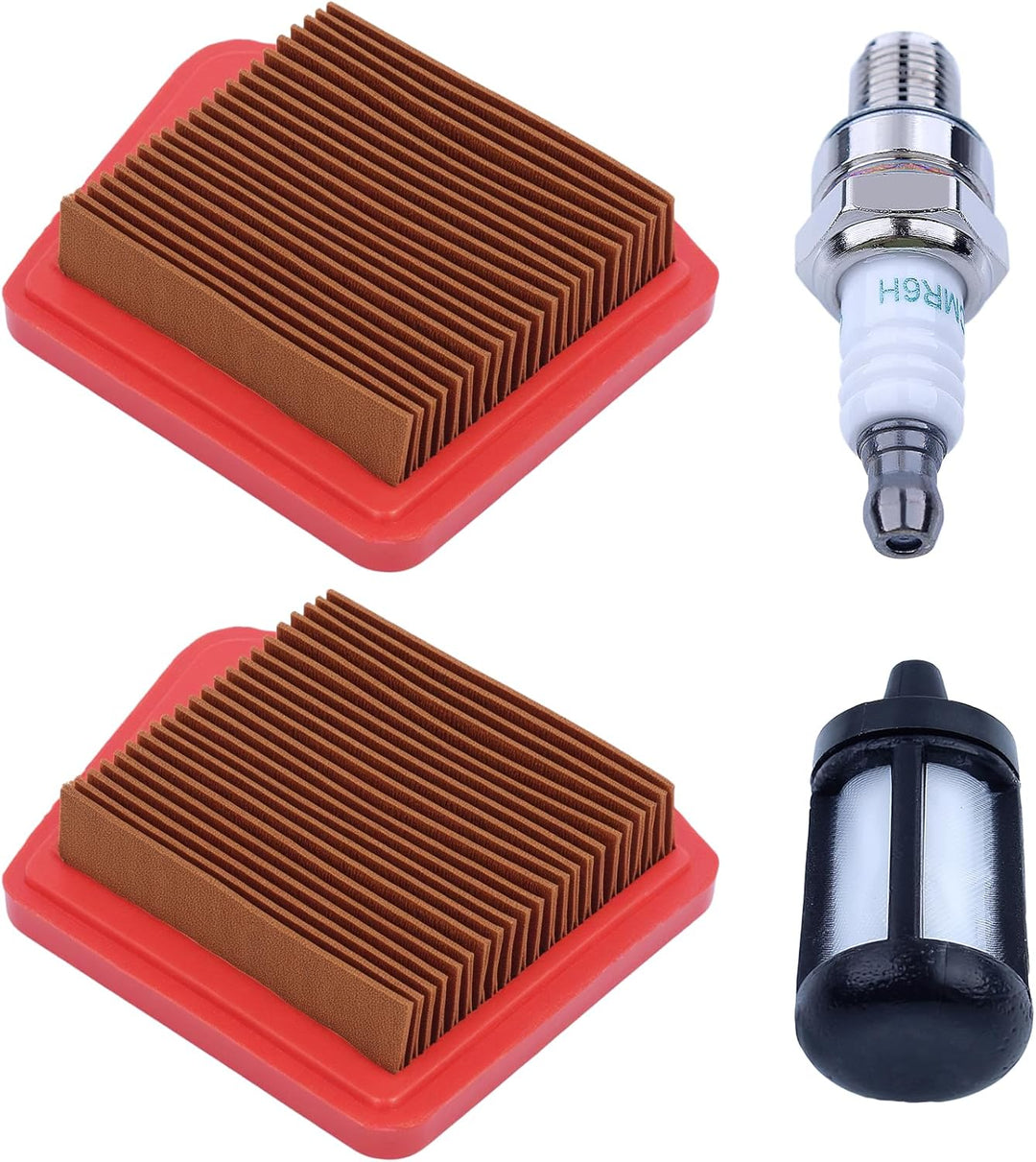 AUMEL 2 Stück Luftfilter für Stihl FS240C FS260C FS360C FS410C FS460C FS460RC Motorsense 41471410300