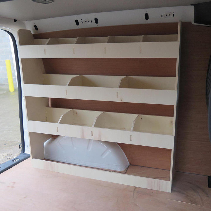 Vanify - Kompatibel mit Volkswagen Caddy L1 2003-20 Fahrzeugeinrichtung Fahrzeugregale, Fahrerseite