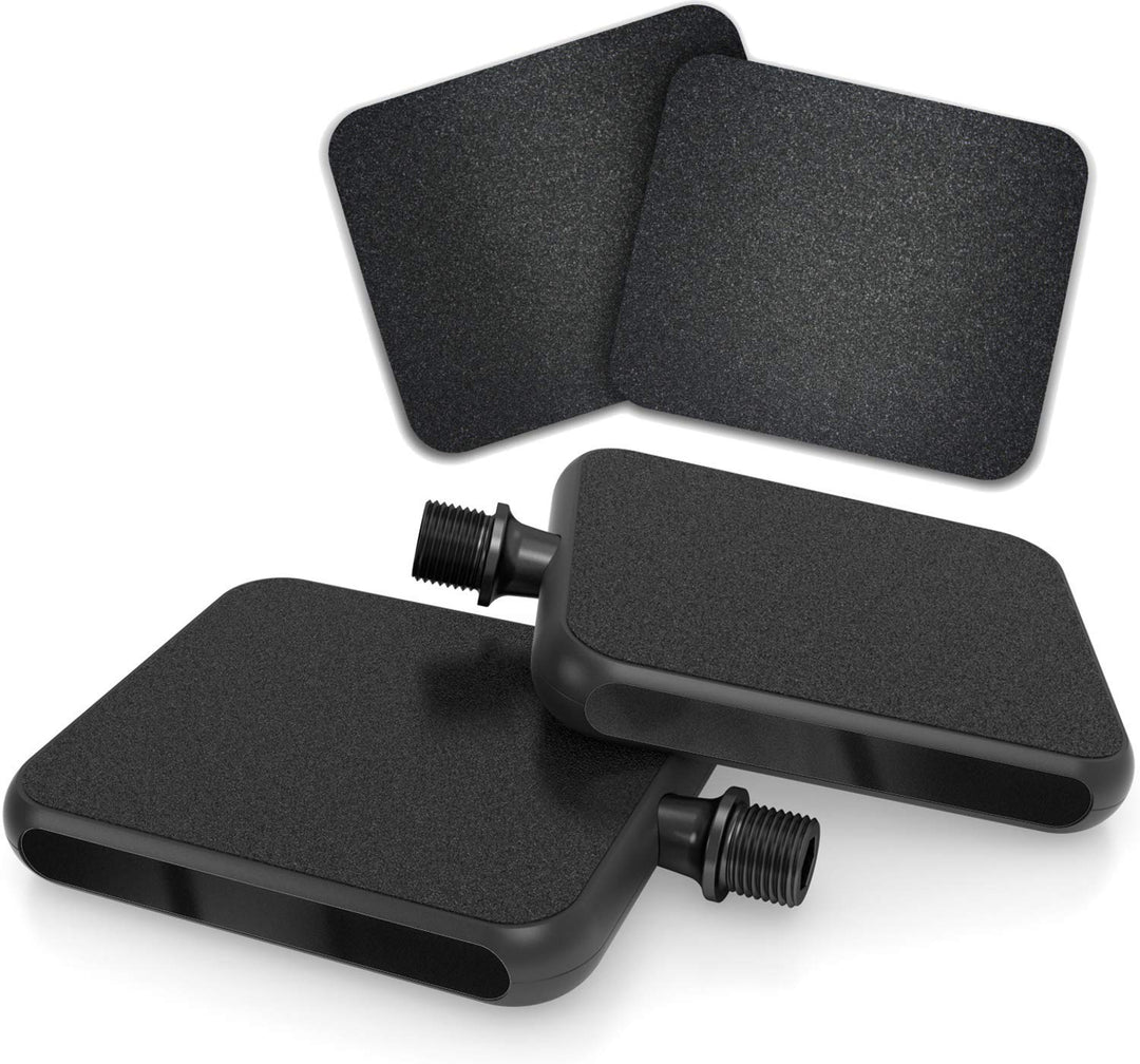 Reflex Urban Pedal + 2 Ersatz Griptape Pads - das ultimative City- und Tourenpedal für alle Schuhart