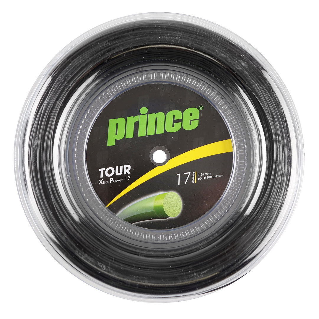 Prince Saitenrolle Tour XP 200 m Schwarz, 200 m Schwarz