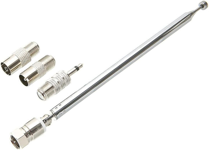 Hsthe Sea UKW-Radioantenne, Teleskop-UKW-Antenne, Ersatz, 6 Abschnitte für Denon Pioneer Marantz Bos