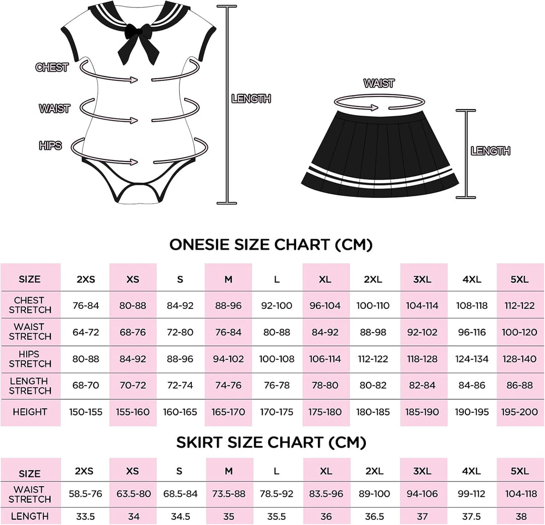 LittleForBig Baumwolle Strampler Onesie Pyjamas Bodysuit - Cosplay Magisches Mädchen Schwarz Strampe