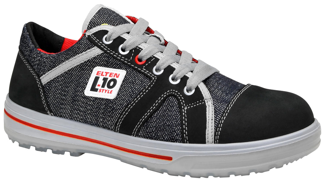 ELTEN Sicherheitsschuhe SENSATION Up Low ESD S3, Damen und Herren, Leder/Textil, Stahlkappe, leicht,