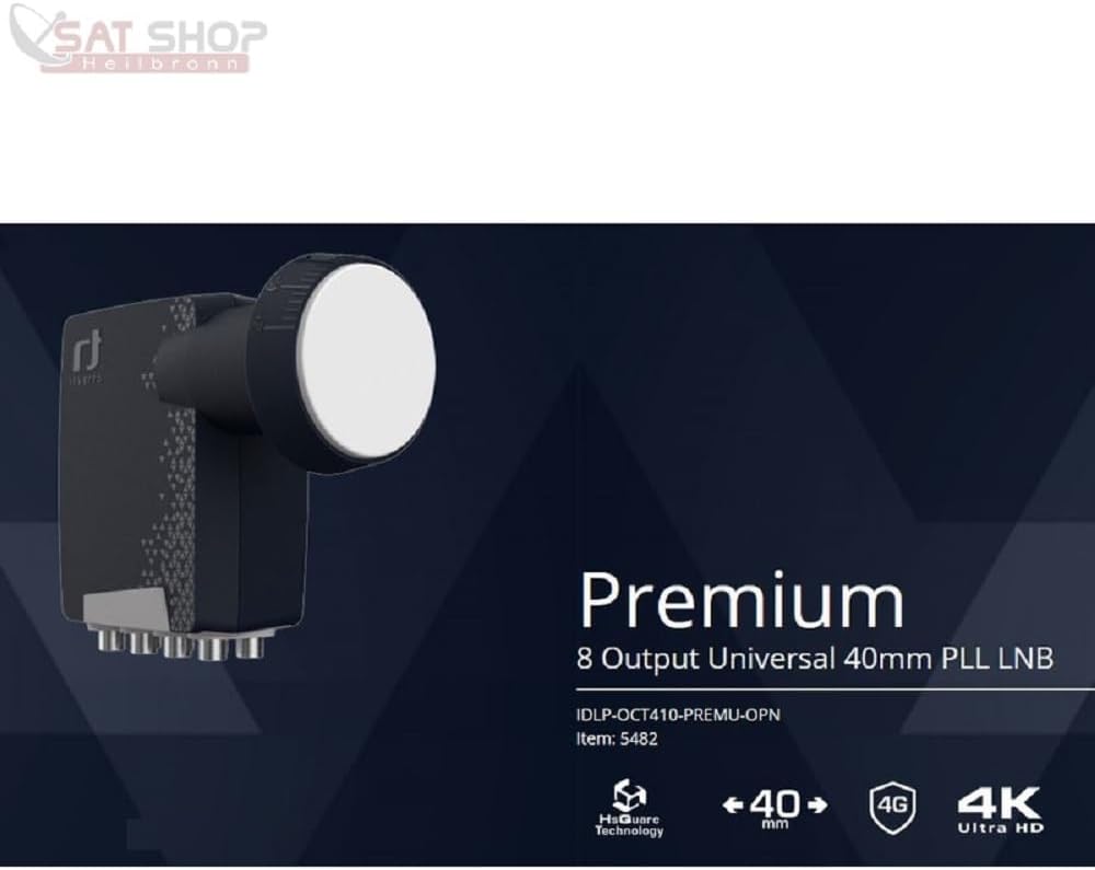 Inverto Octo universal Premium LNB IDLH-OCT410-Premium-OPN