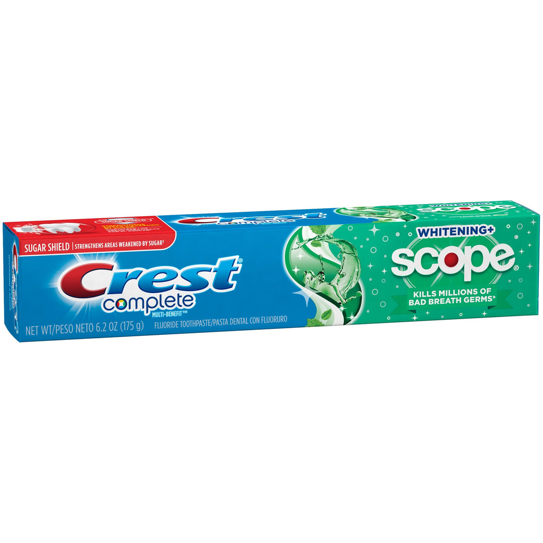 Wappen Crest Whitening Plus Scope-Fluorid Anticavity Zahnpasta Minty Fresh, minty Fresh 6,2 oz
