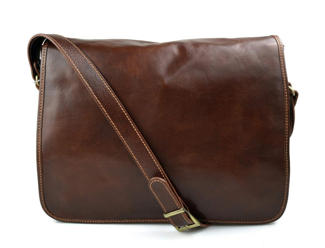 Leder messenger umhängetasche briefträger kuriertasche schultertasche aktentasche messenger ledertas