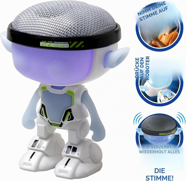 Silverlit Ycoo – Interaktiver Talkimon Roboter – nimmt die Stimme auf und wiederholt – ab 3 Jahren