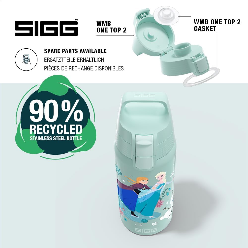 Sigg - Isolierte Trinkflasche Kinder - Shield Therm ONE Frozen - Für Kohlensäurehaltige Getränke Gee