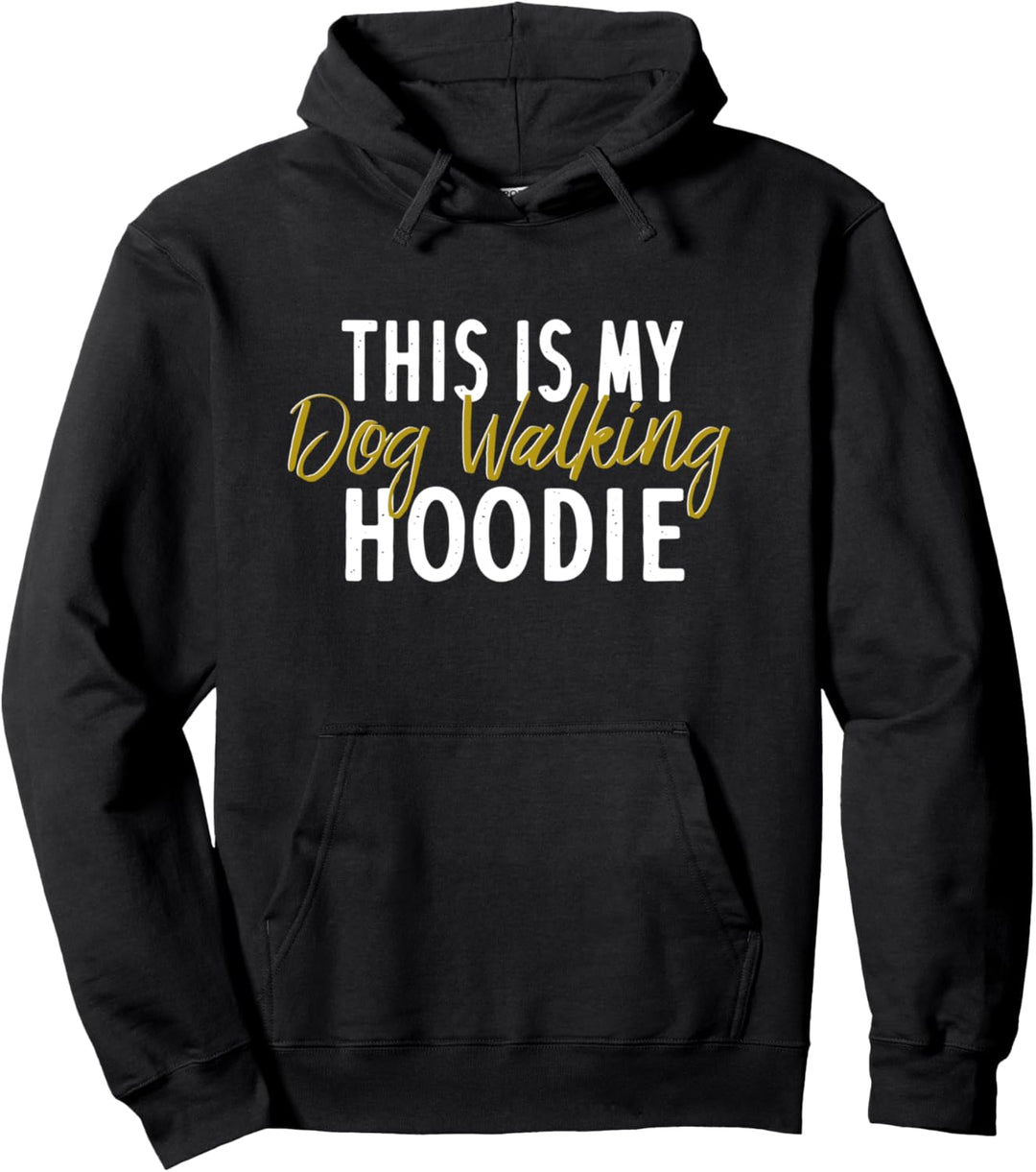 Das ist My Dog Walking Hoodie Pullover Hoodie