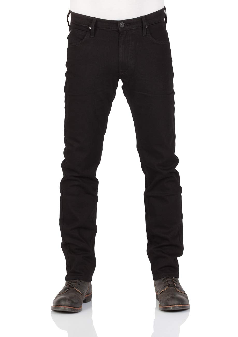 Lee Herren Jeans Daren Zip Fly_Old 32W / 34L Black Rinse, 32W / 34L Black Rinse