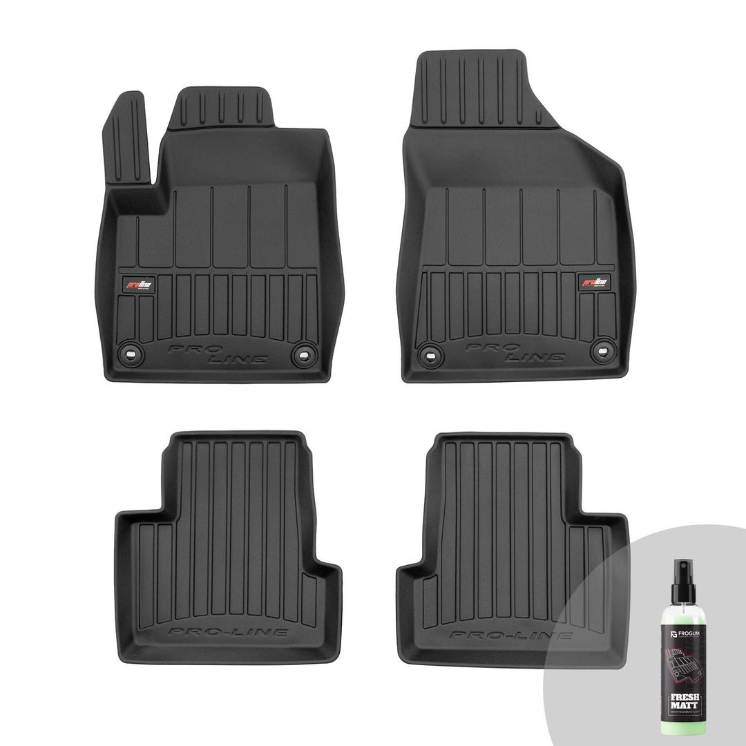 FROGUM ProLine 3D Gummimatten Exklusiven Auto Fussmatten Autofussmatten für Jeep Cherokee V ab 2013