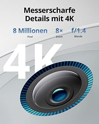 eufy Security S330 eufyCam 3, überwachungskamera aussen, 4K kabellose überwachungskamera solar 2+1 m