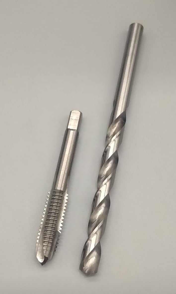 Gewindeschneider Set 15-tlg. | Gewindeschneider HSS M3 - M12 | inkl. Kernlochbohrer | Einschnitt Gew