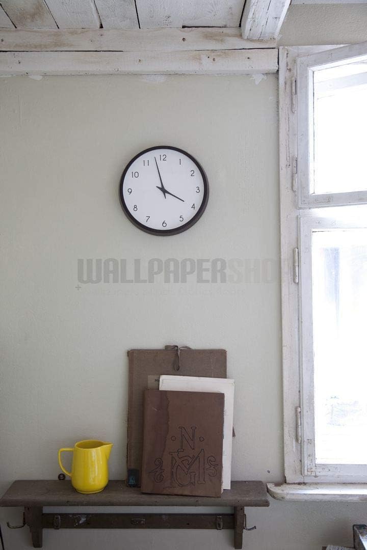 Lemnos Wanduhr Campagne/Designer Wanduhr ohne Tickgeräusche aus Japan/Wanduhr modern mit schleichend