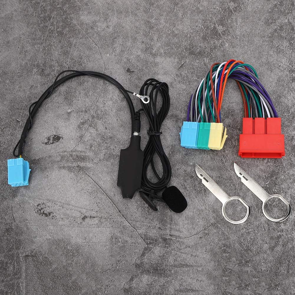 KIMISS Bluetooth Audio Adapter mit Lautsprecher Auto Stereo Passend für A2 A3 8L 8P