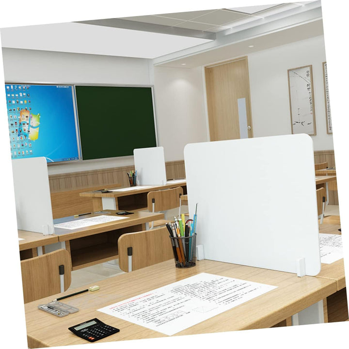 Operitacx Schreibtischteiler Klassenzimmer Privatsphäre Schreibtischteiler Schreibtisch-trennwand Se