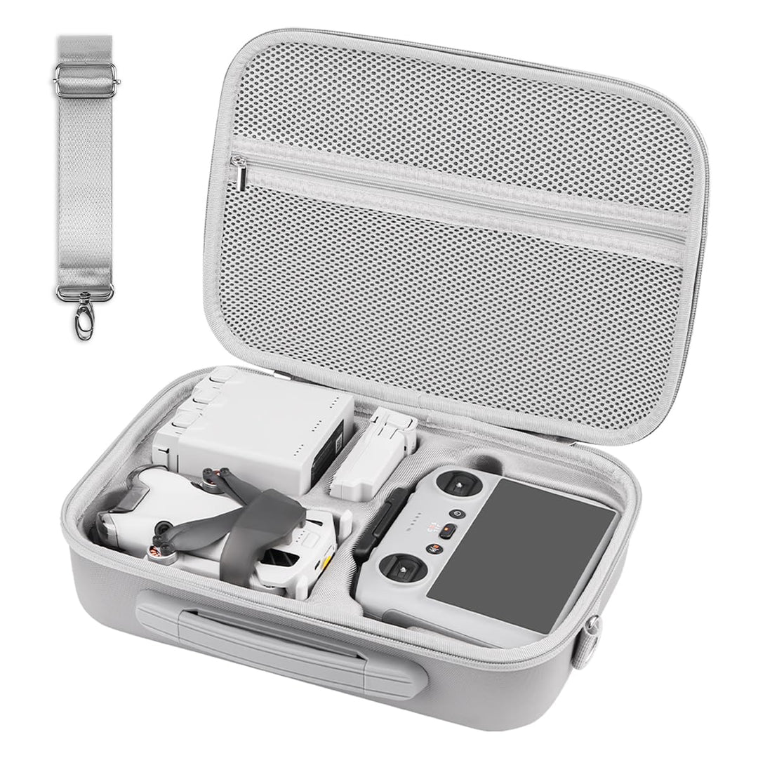 Tasche für DJI Mini 3/Mini3 Pro/Mini 4 Pro Fly More Combo Drohne Aufbewahrungstasche, Wasserdicht Re