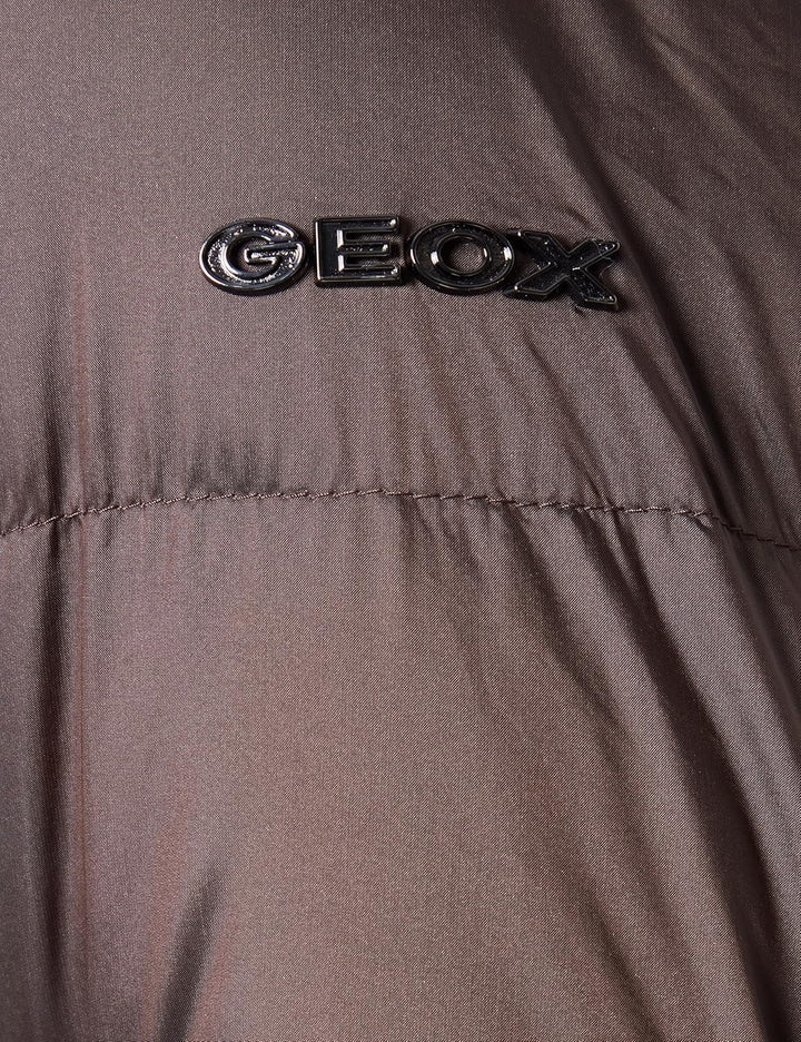 Geox Damen W Adrya Down Coat 54 Dark Pinecone Brown, 54 Dark Pinecone Brown