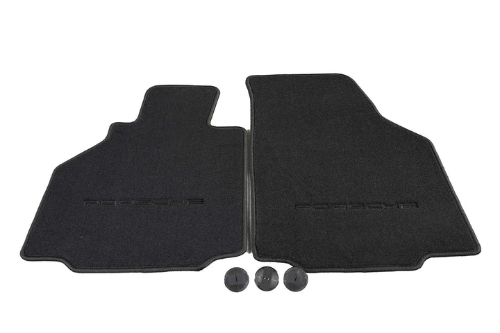 Porsche 911 996 / Boxster 986 Fussmatten Satz (2 Teile) SCHWARZ