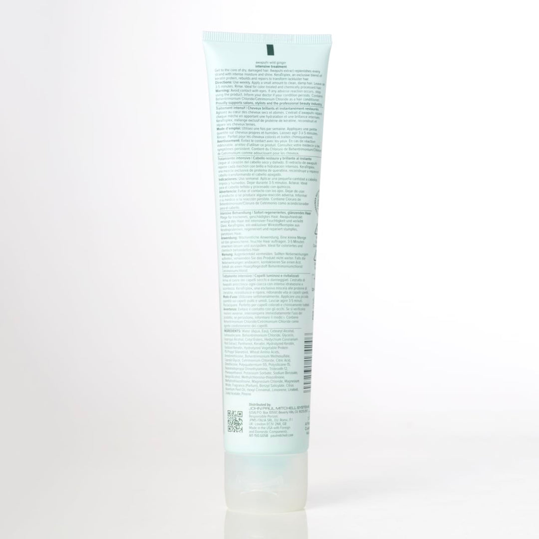 Paul Mitchell Awapuhi Wild Ginger Keratin Intensive Treatment - intensiver Feuchtigkeits-Schutz für
