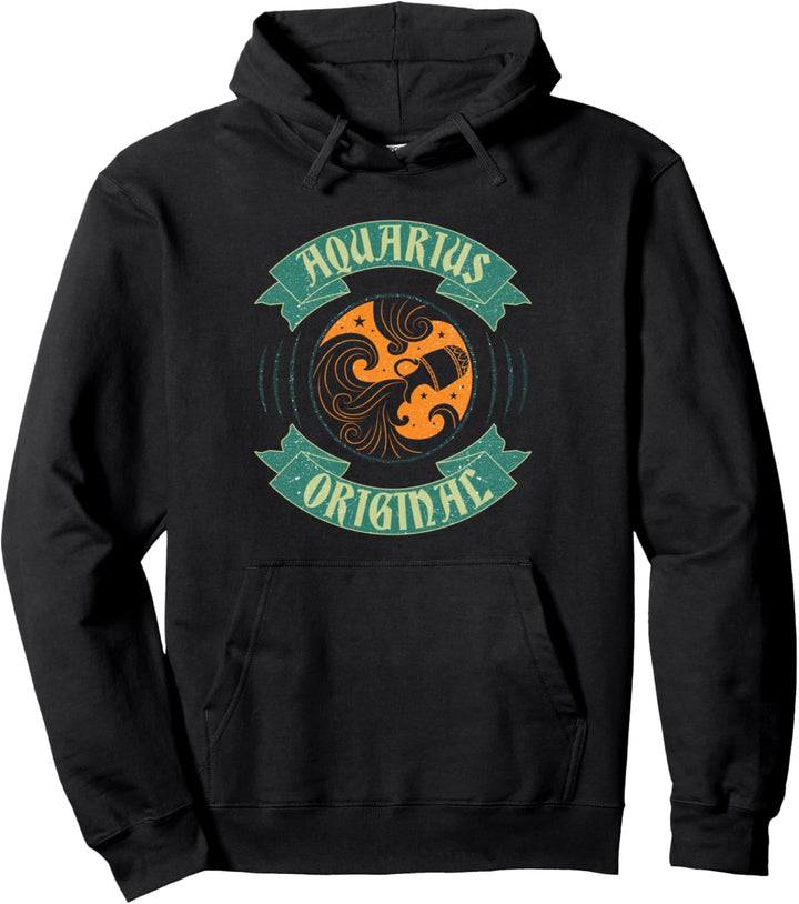 Sternzeichen-Wassermann Pullover Hoodie