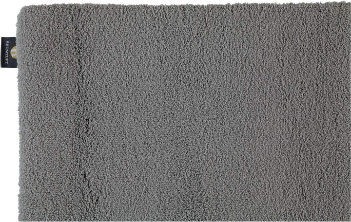 Rhomtuft Badteppiche Square Kiesel - 85 60x90 cm, 60x90 cm