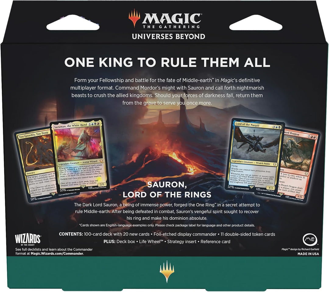 Magic: The Gathering The Lord of the Rings: Tales of Middle-earth Commander Deck 4 + Collector Boost