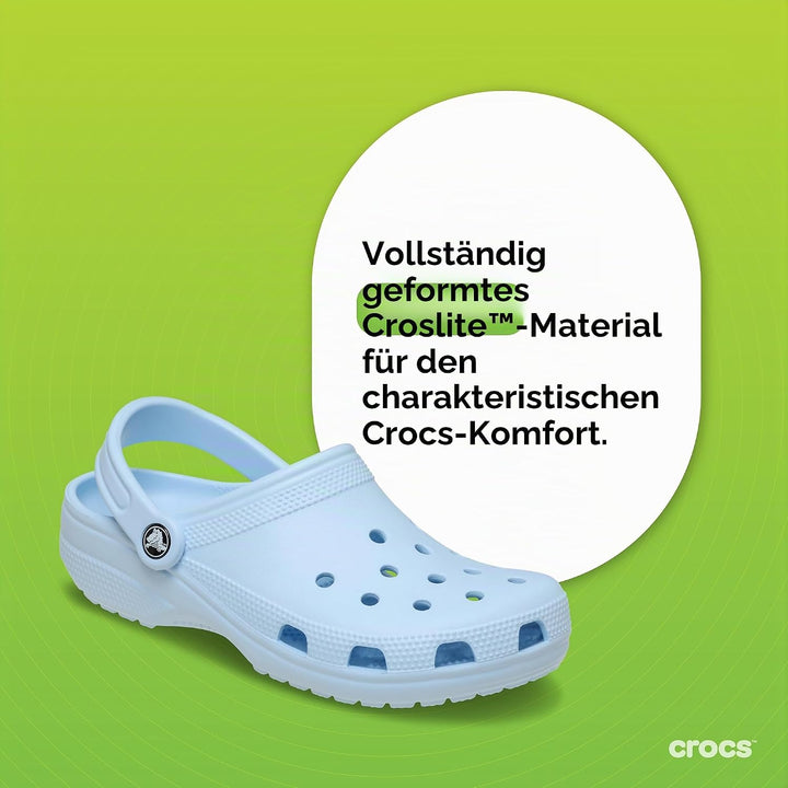 Crocs Unisex Classic Clog 36/37 EU Blue Frost, 36/37 EU Blue Frost