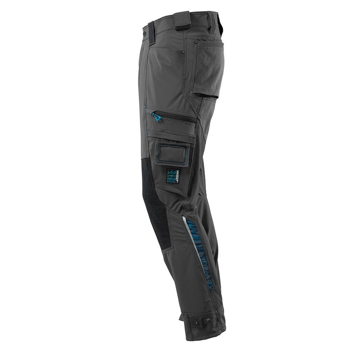 Mascot Herren Bundhose Stretch Dyneema MASCOT Advanced, Dunkel Anthrazit, 52 EU 52 Dunkel Anthrazit,