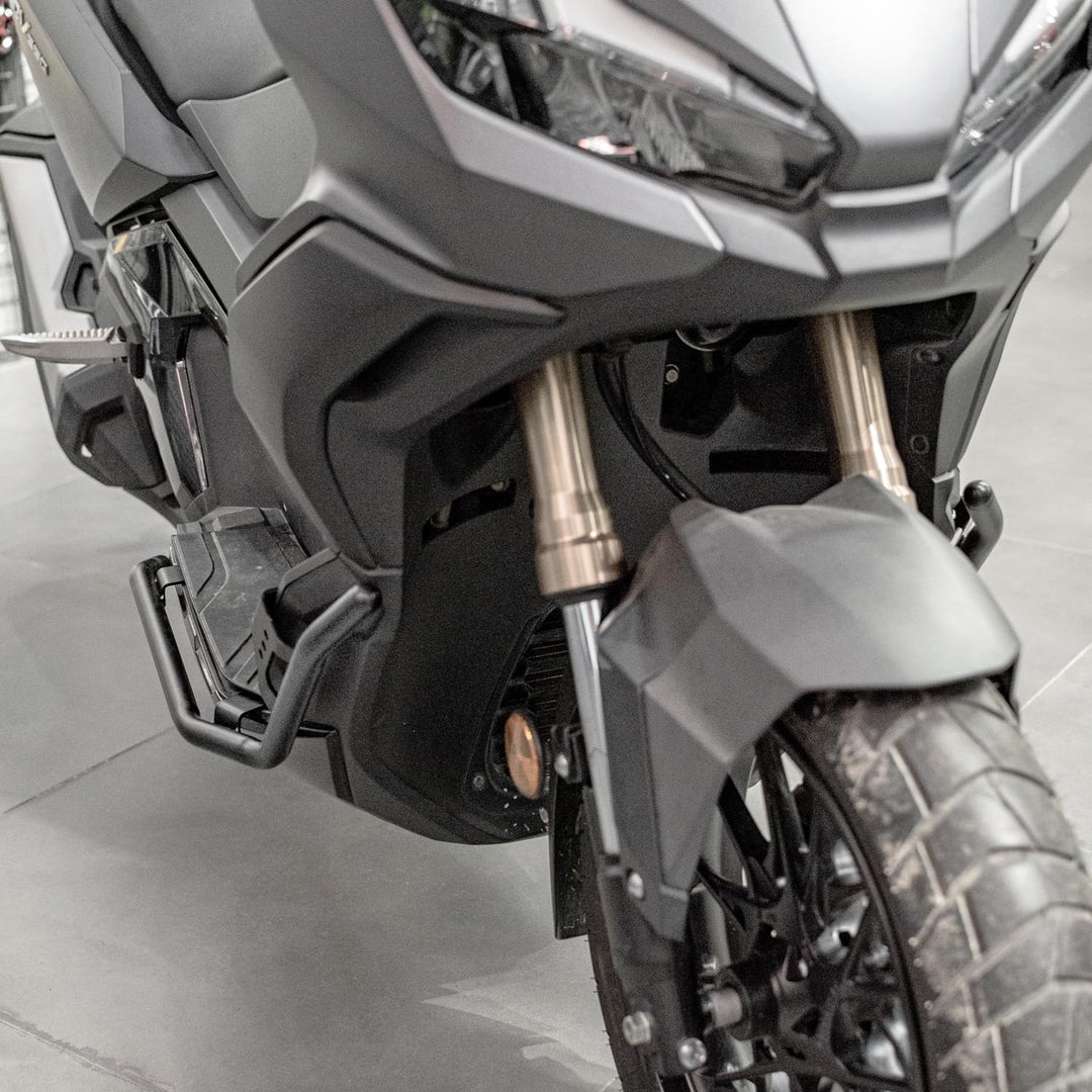 Lorababer Stossstangenschutz für Motorräder kompatibel mit ADV350 ADV 350 2022 2023 2024 schwarzer S