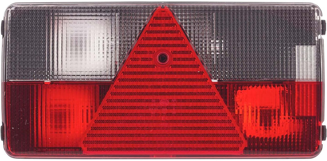 HELLA Rückleuchte - Glühlampe - 12V - Anbau/geschraubt - ECE/nicht SAE - Lichtscheibenfarbe: transpa