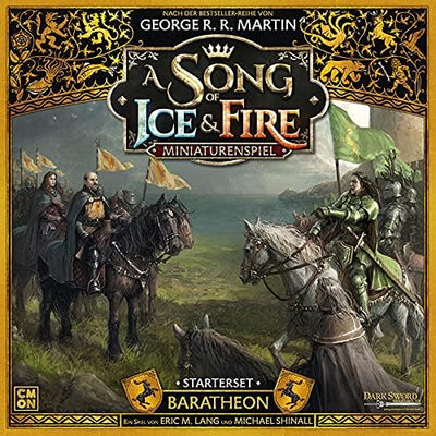 CMON | A Song of Ice & Fire – Baratheon | Starterset | Tabletop | 2 Spieler | Ab 14+ Jahren | 45+ Mi