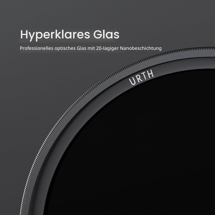 Urth 77 mm Graufilter ND64 (6 Stop) ND Filter (Plus+) 77mm, 77mm