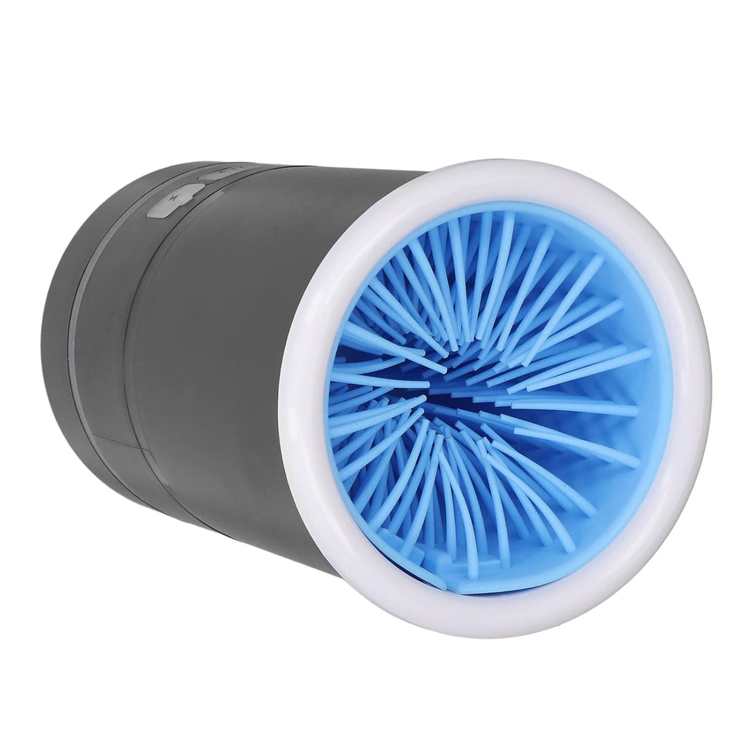 Zerodis Hundepfotenreiniger, Automatischer Pfotenreiniger, USB-wiederaufladbare, Weiche Bürsten, Tra