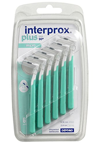 3x Interprox plus Interdentalbürsten grün micro 6er Pack (3x 6er Pack)