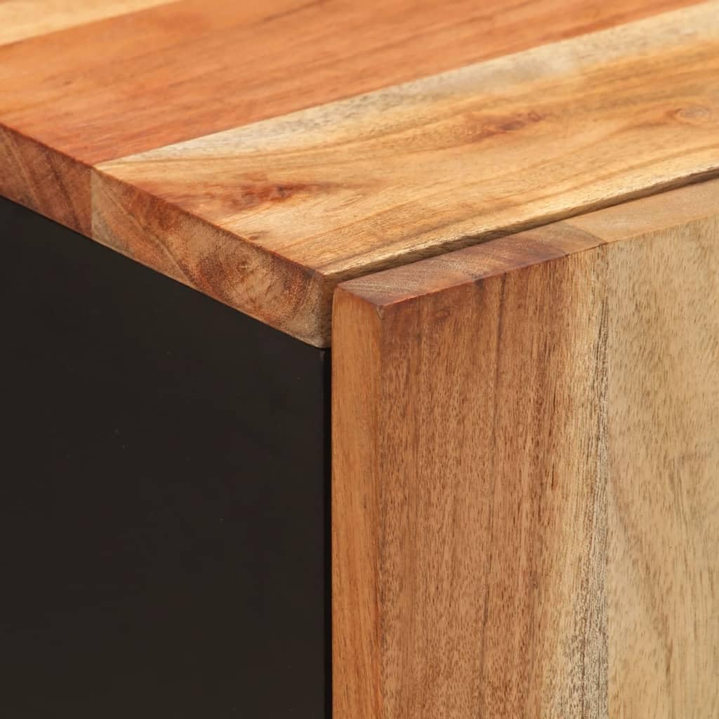 Tidyard Badschrank 2 Fächer Badezimmerschrank Badmöbel Hängeschrank Hochschrank Aufbewahrungsschrank